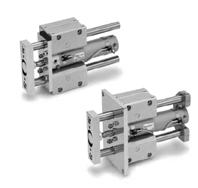 Compact Guide Cylinder: Strong resistance to misalignment, with long-term operation accuracy not deteriorating