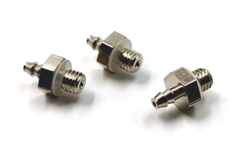 Copper Fitting,5mm Across Flats,M-5AU-4,For Φ4 Air Tubes