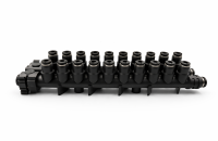 QB48S20 2 IN 20 OUT Plastic Air Distributor with Self-sealing