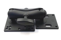 Test bench computer screen bracket